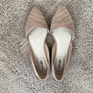 Taupe D’Orsay Flats